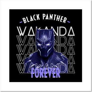 BLACK PANTHER WAKANDA FOREVER - Streetwear Style Posters and Art